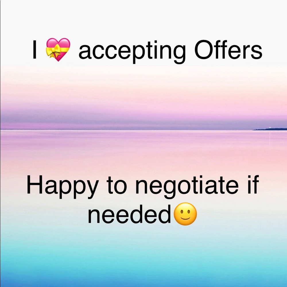 ACCEPTING OFFERS 💝